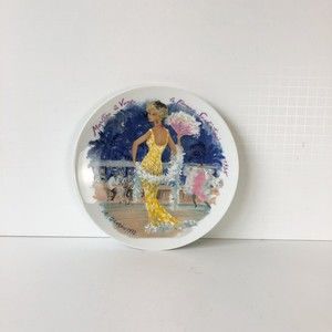 Vintage 1978 D'Arceau Limoges Collectors Plate “Marlene la Vamp 1935”